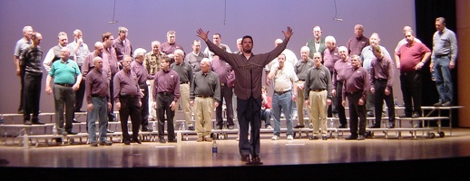 Boise Valley Chordsmen un-dress rehearsal