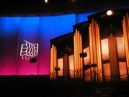 The pipe organ in the LDS Conference Center