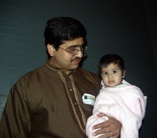 Ashish Jog and Gargi (daughter).  Oops, sorry Ashish.