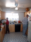 Jeannette and Mark in the kitchen