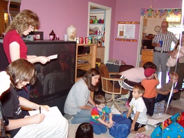 Opening presents