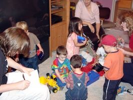 Opening presents