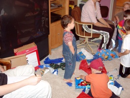 Opening presents