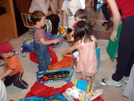 Opening presents