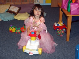 A pretty costume dress from the daycare