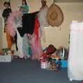 Another part of our Role Play area.  We have many different things to try on, shoes, outfits, hats, etc.  We can pretend to be j