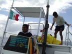 Enrique &amp; Sergio on parasailing boat 2
