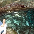 Our guide in the cenote
