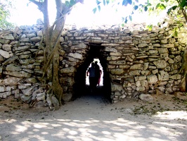 They really mean, &amp;quot;walled city&amp;quot;.  This is the entrance and this wall used to be 15 feet high.