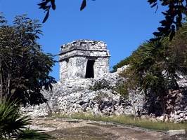 One of the corner turrets, not far from the entrance.