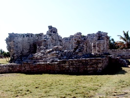 Ruins.  You can see remnants of the original red pigment on the outside (short) wall.