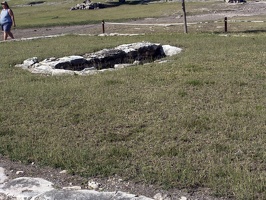 This was a tomb and that rectangle was the last resting place of someone important.