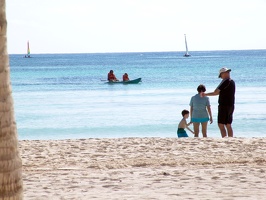 Family photo from Cancun, 2006