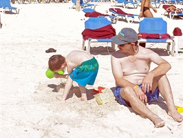 Family photo from Cancun, 2006