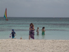 Family photo from Cancun, 2006