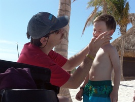 Family photo from Cancun, 2006