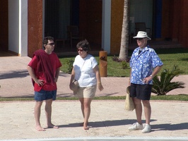 Family photo from Cancun, 2006