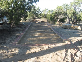 Bocce ball court