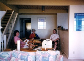 Nessa, Mark, and Scott in Hawaii.