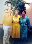 Mark, Edna Mae Vaughn (Scott's Godmother), and Jeannette