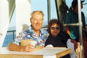 Mark and Jeannette in Hawaii.