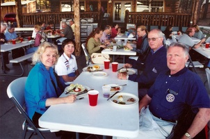 Bev, Jeannette, Mark, and Jim at Z Lazy B