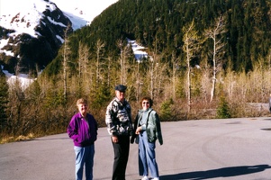 Lorene, Mark, and Jeannette in Alaska