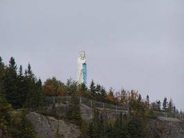 F. Saguenay Fjord-Statue of Virgin Mary 110