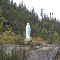 F. Saguenay Fjord-Statue of Virgin Mary 112