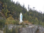 F. Saguenay Fjord-Statue of Virgin Mary 112