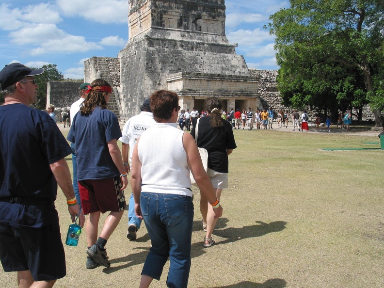 Beginning of Chichen Itza