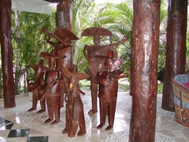 decoration in lobby