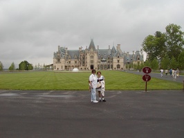 Nessa and I at the Biltmore Estates near Asheville, NC