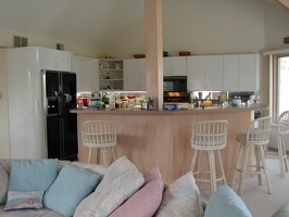    Looking into kitchen.  It's roomier than it looks from this photo.