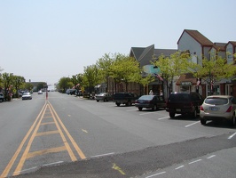    Deserted street in Avalon off season.