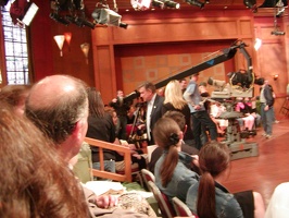  Regis &amp; Kelly show   Gus in foreground.