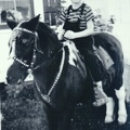 Richard, Jr. (Dick) on a horse