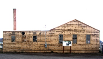 Old building at Wendover airport