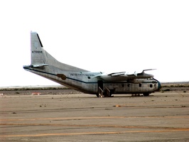 Air America prop airplane at Wendover airport