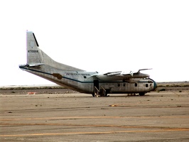 Air America prop airplane at Wendover airport