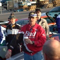Driver's meeting after the car show