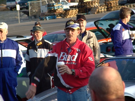 Driver's meeting after the car show