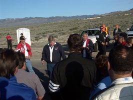 Driver's meeting, race day