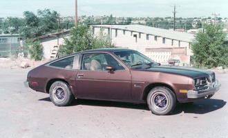 My Pontiac Sunbird (ok, my parents owned it) - 1981 June