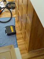 Tall pantry cabinets seen from above