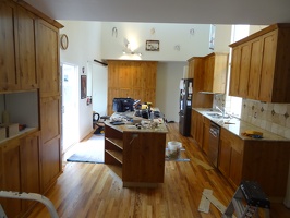 Kitchen shot from dining room