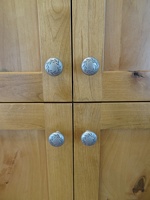 The cabinet door pulls