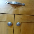 The cabinet and drawer door pulls