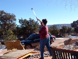 Nessa, playing ball 2