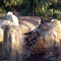 Interesting rock fountain